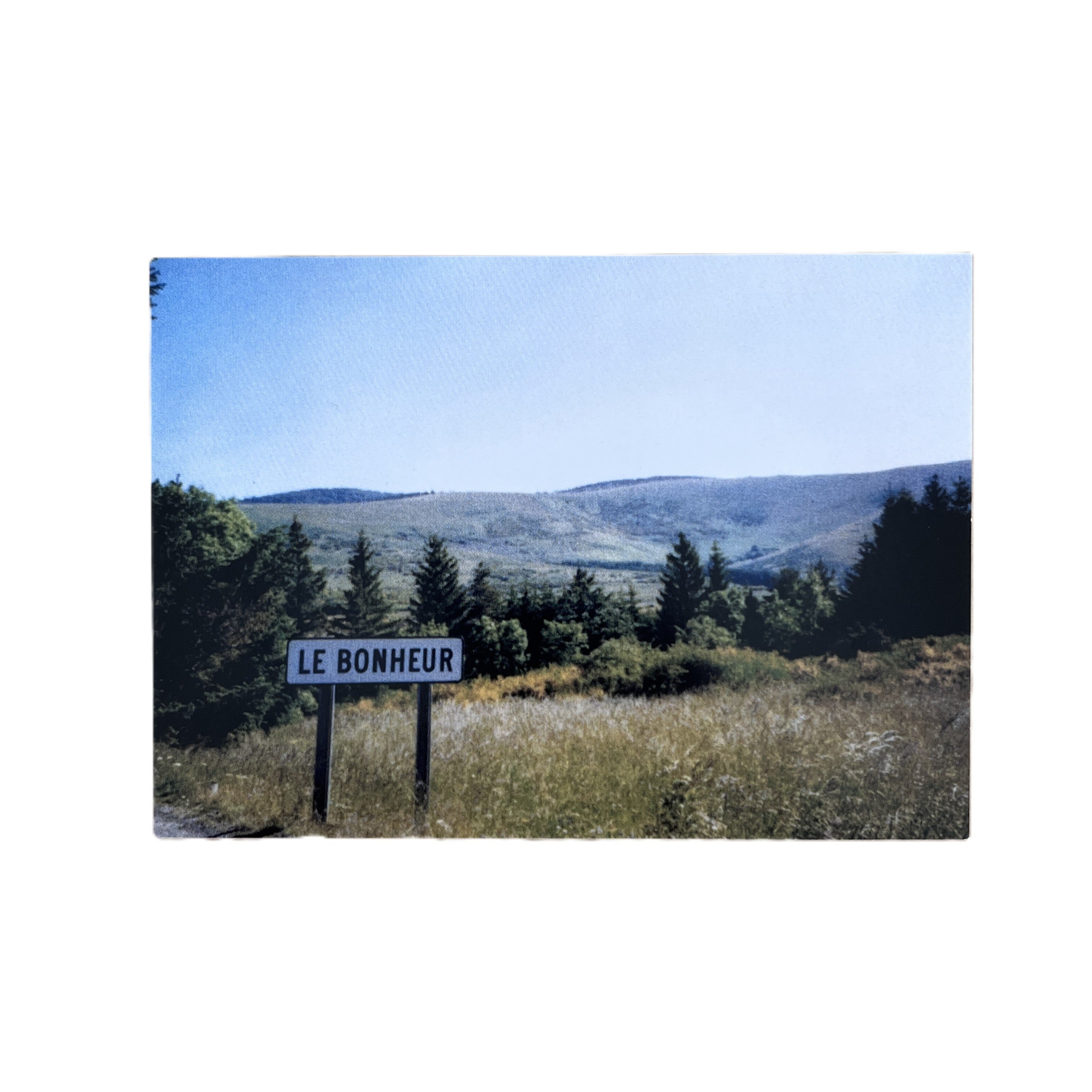 Carte postale "Le Bonheur"