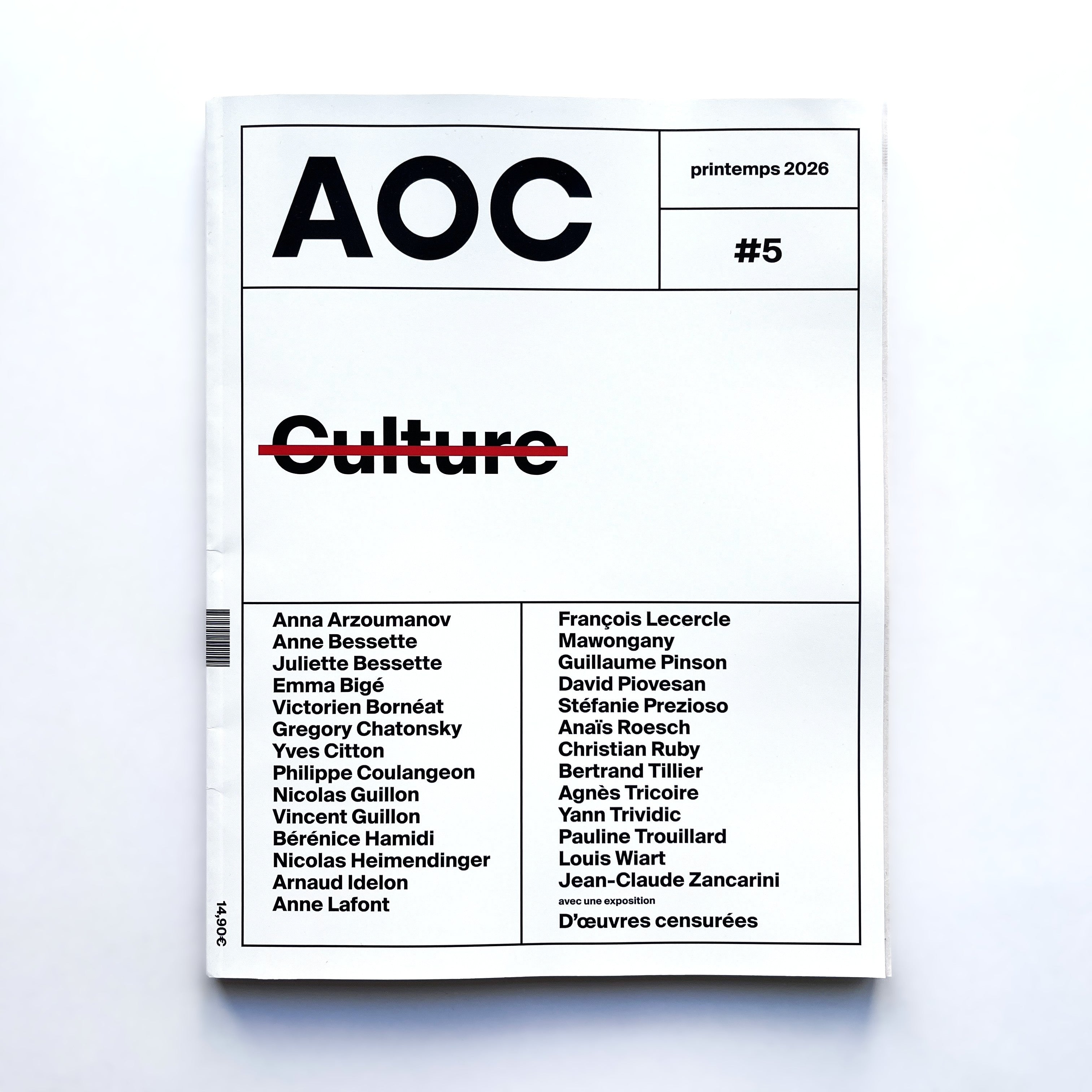 Revue AOC #5 - Culture