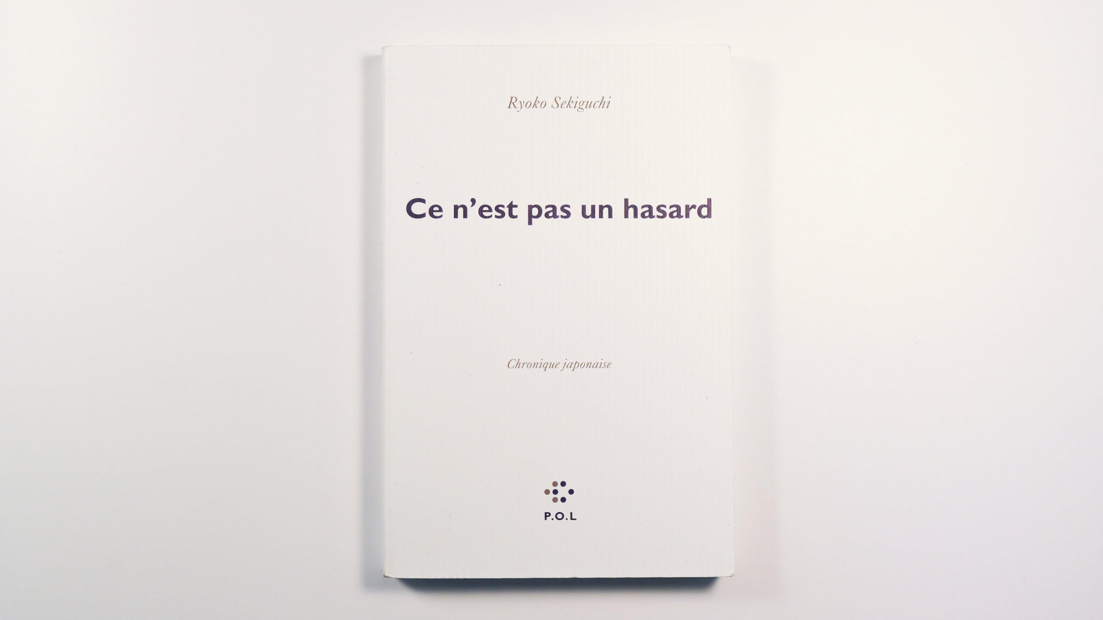 Ce n'est pas un hasard - Ryoko Sekiguchi