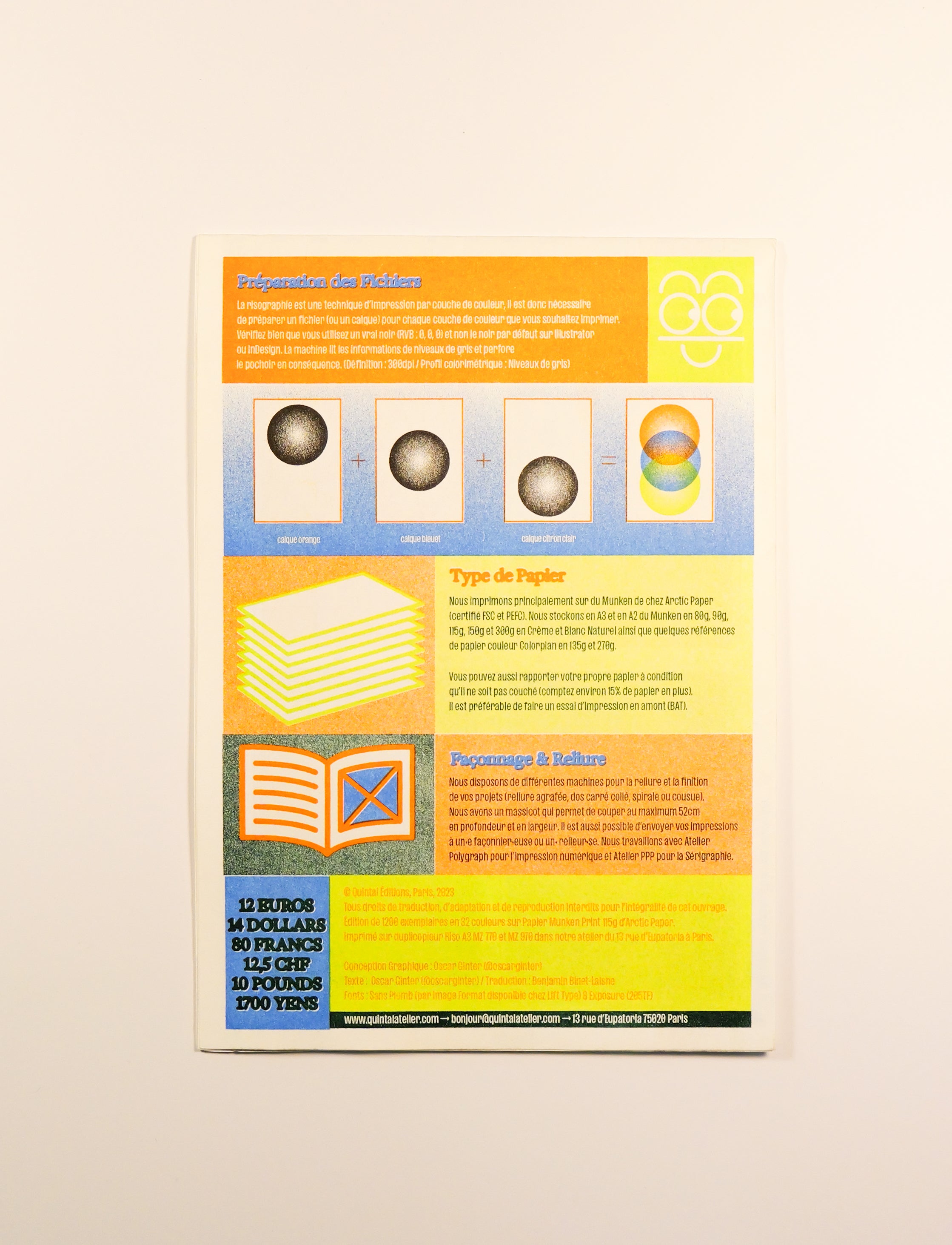 Guide d'impression riso