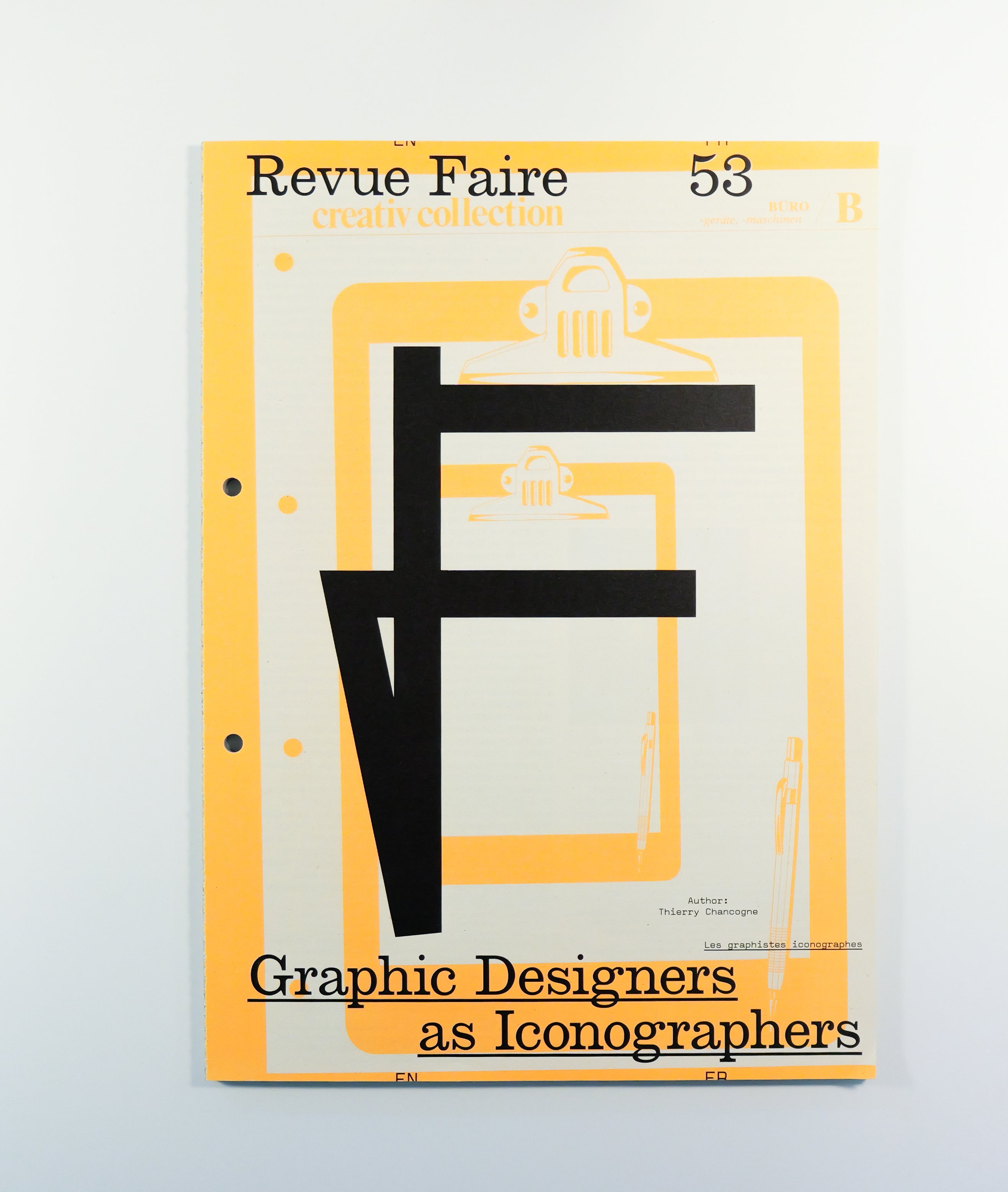 Revue Faire #53 - Graphic Designers as Iconographers