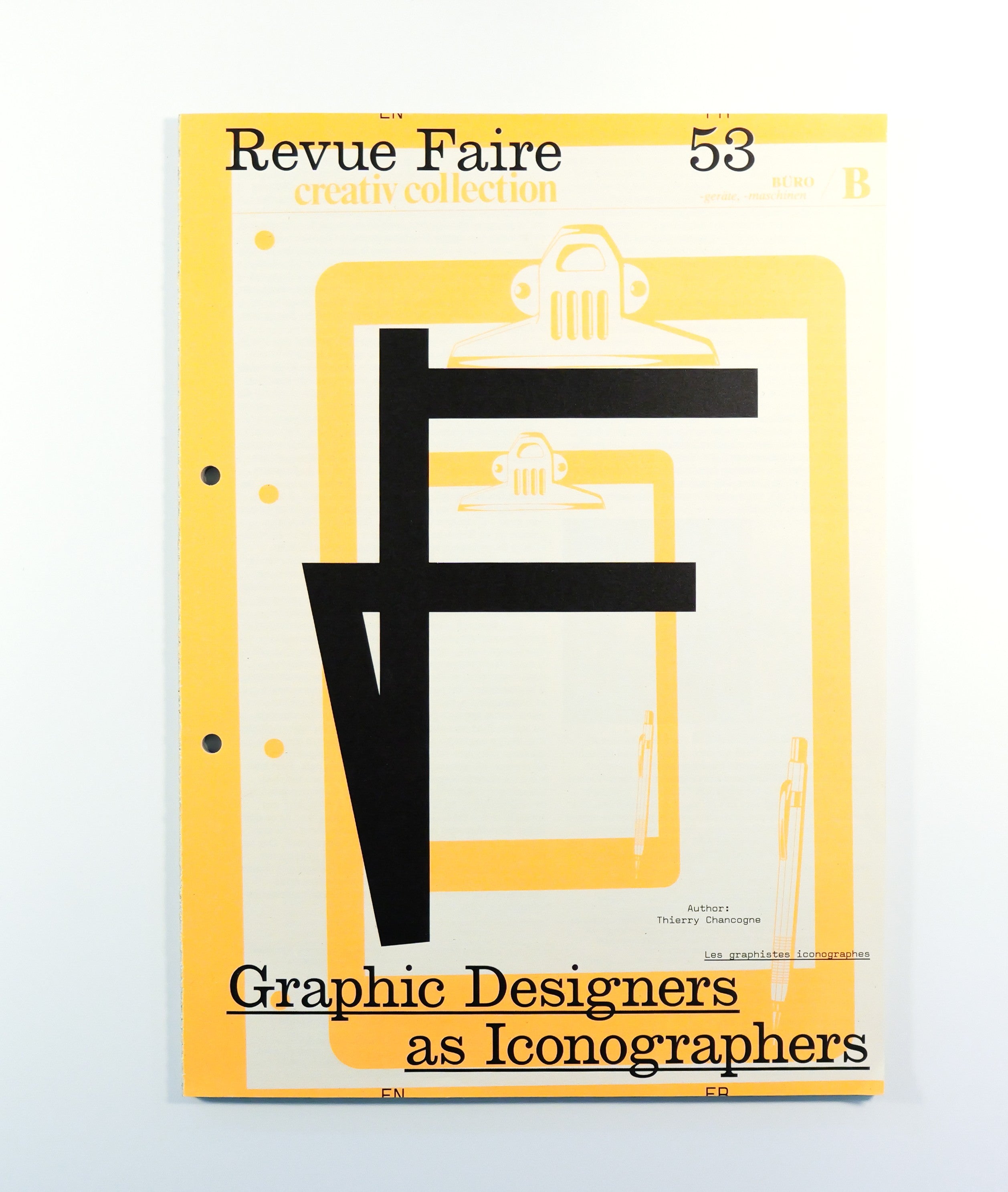 Revue Faire #53 - Graphic Designers as Iconographers