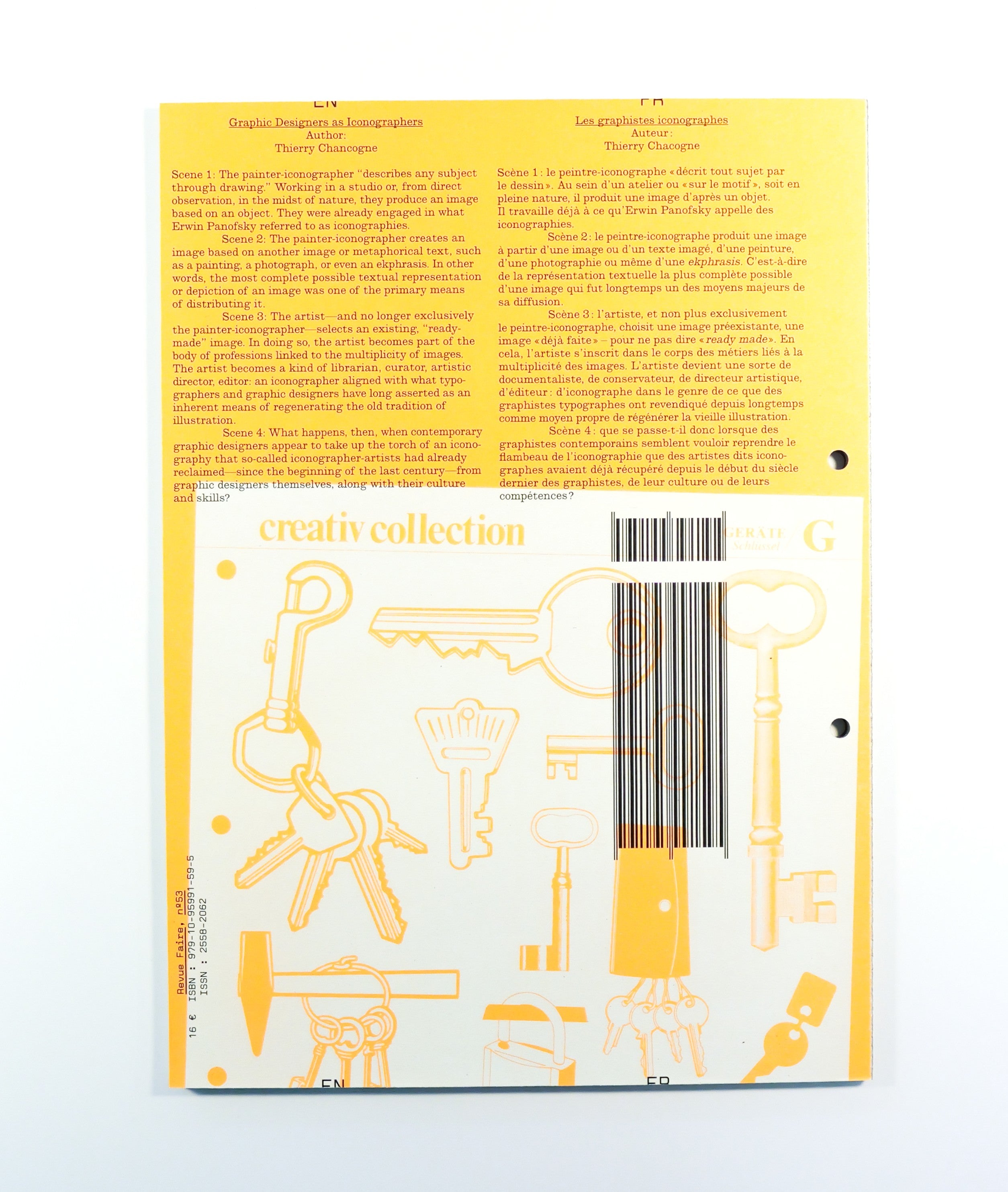 Revue Faire #53 - Graphic Designers as Iconographers