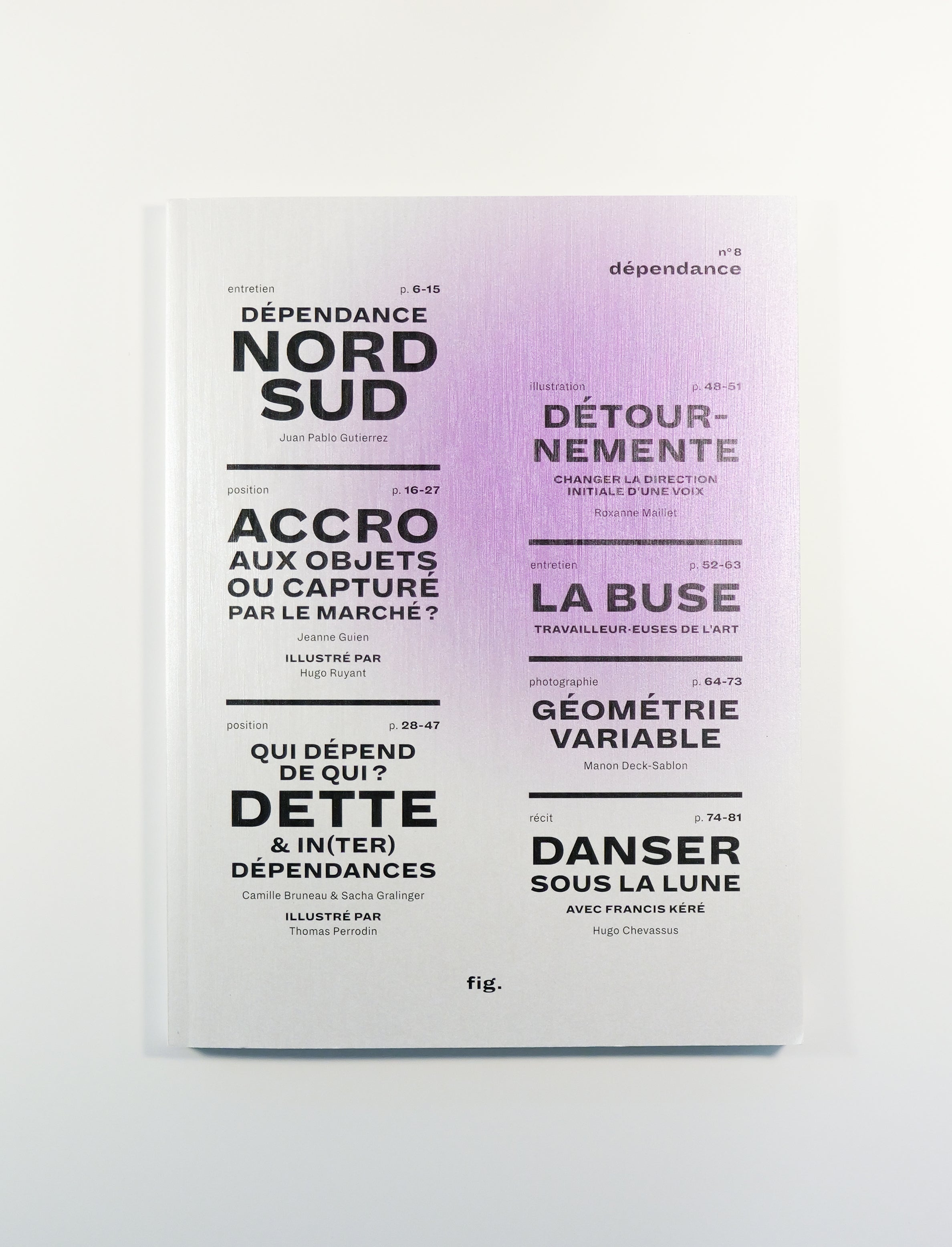 Revue fig. #8 - Dépendance